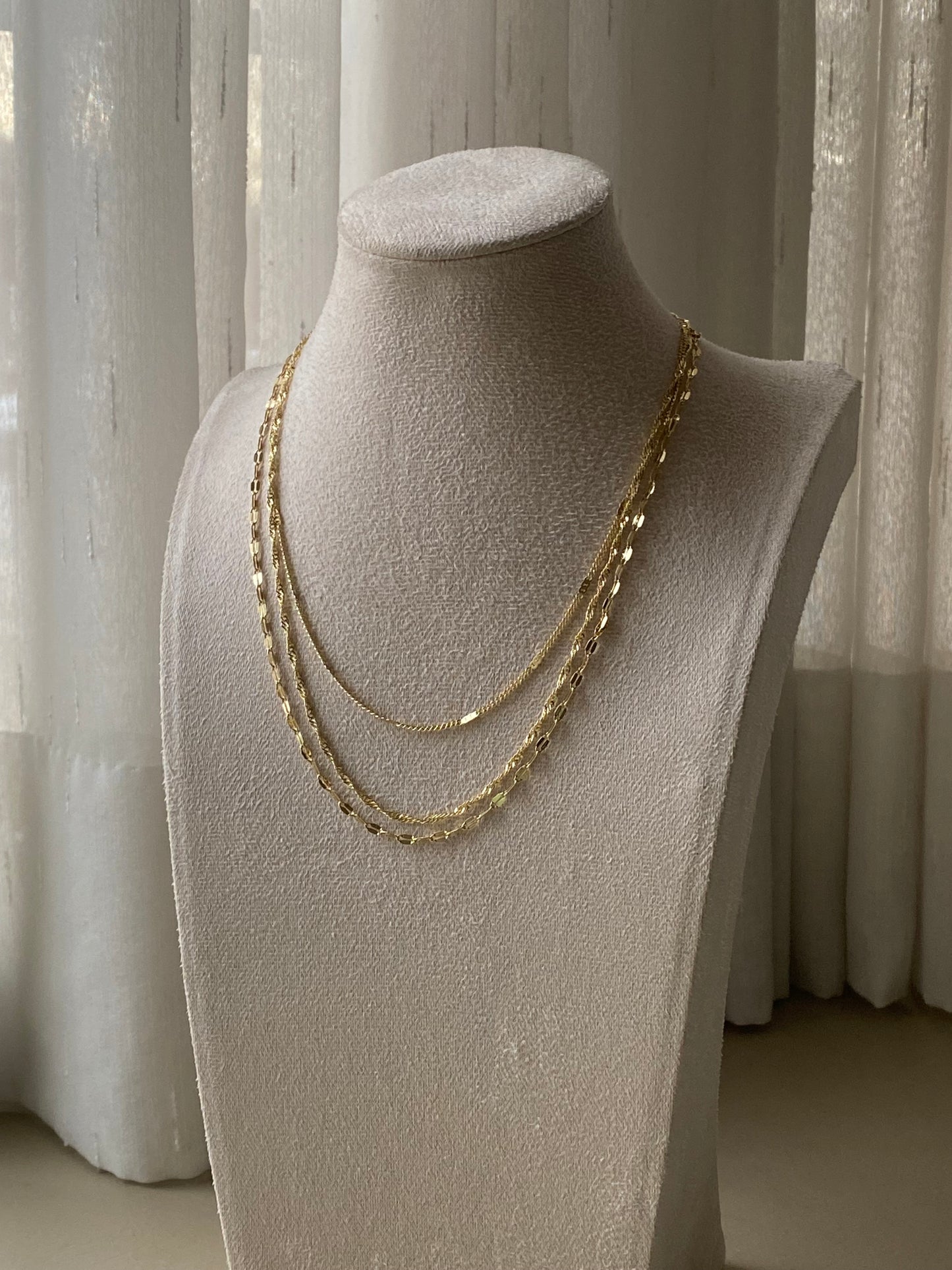 Santa Maria Stacking Necklace