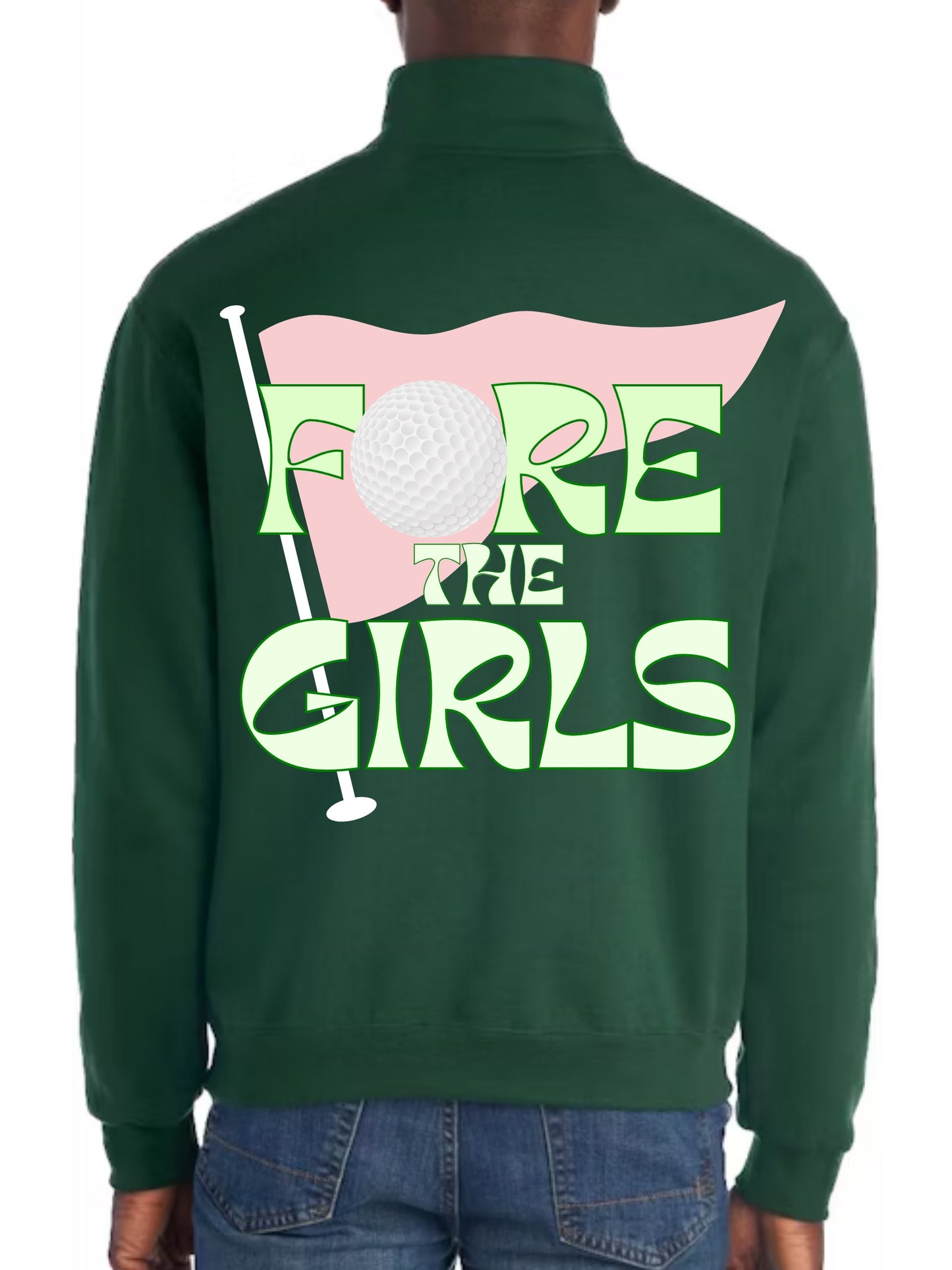 Fore The Girls 1/4 Zip