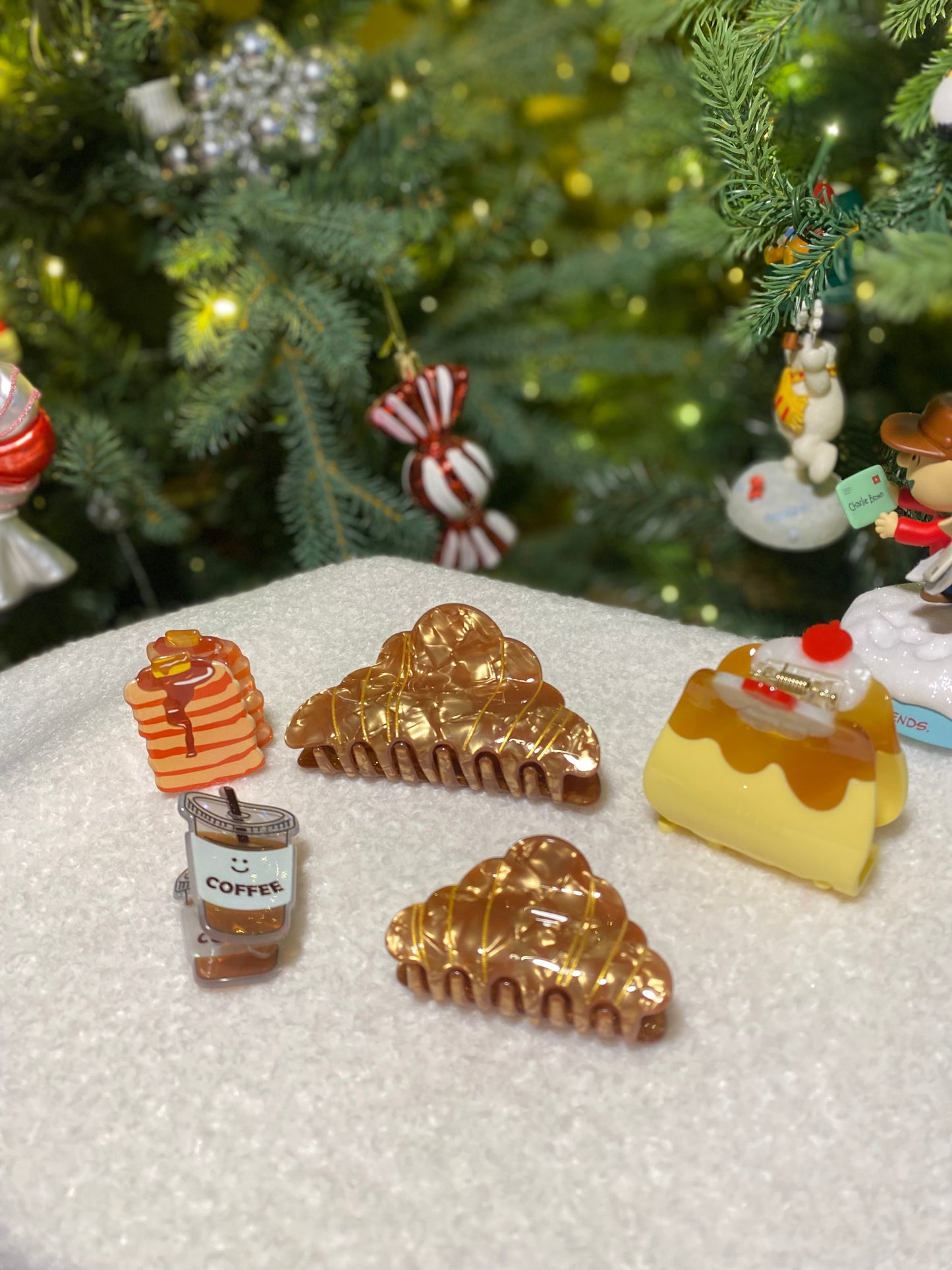 Holiday Foodie Hair Clips