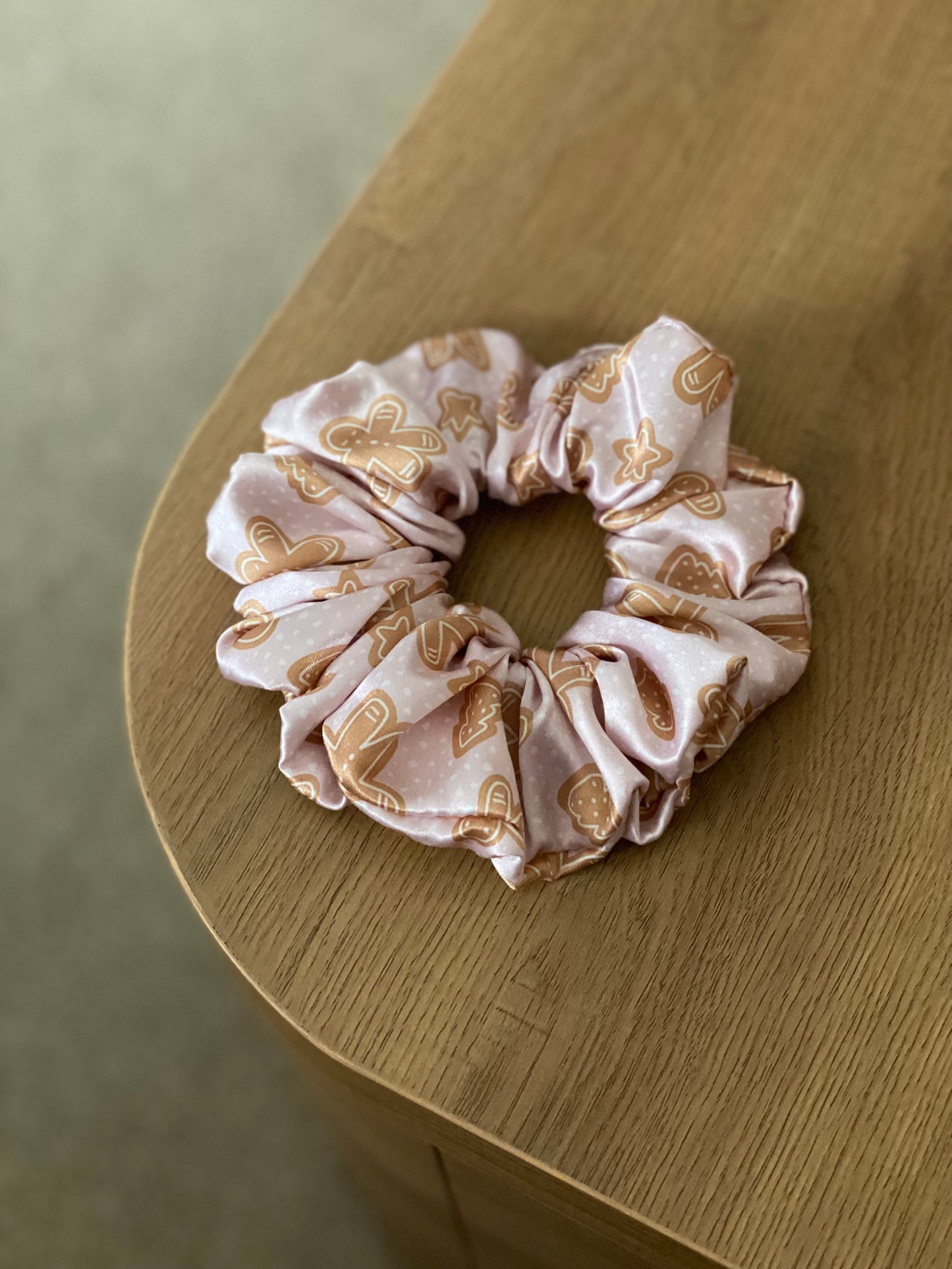 Holiday Satin Scrunchies