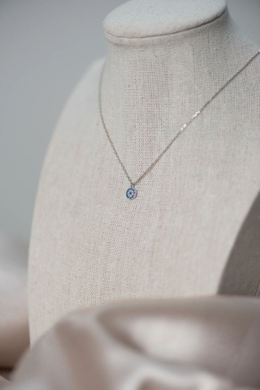 Crystal Evil Eye Necklace