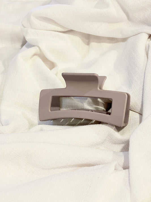 Large Mauve Rectangle Clip
