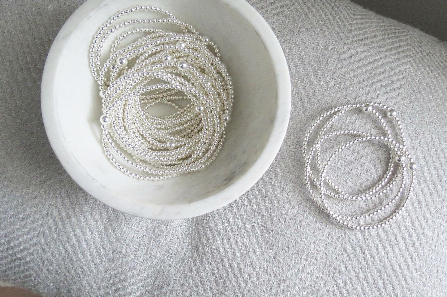 Small Sterling Silver Stacker