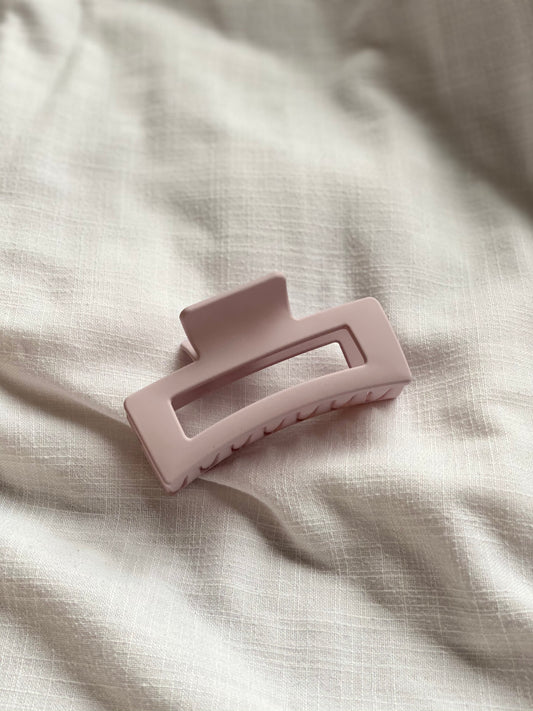 Large Lilac Rectangle Clip