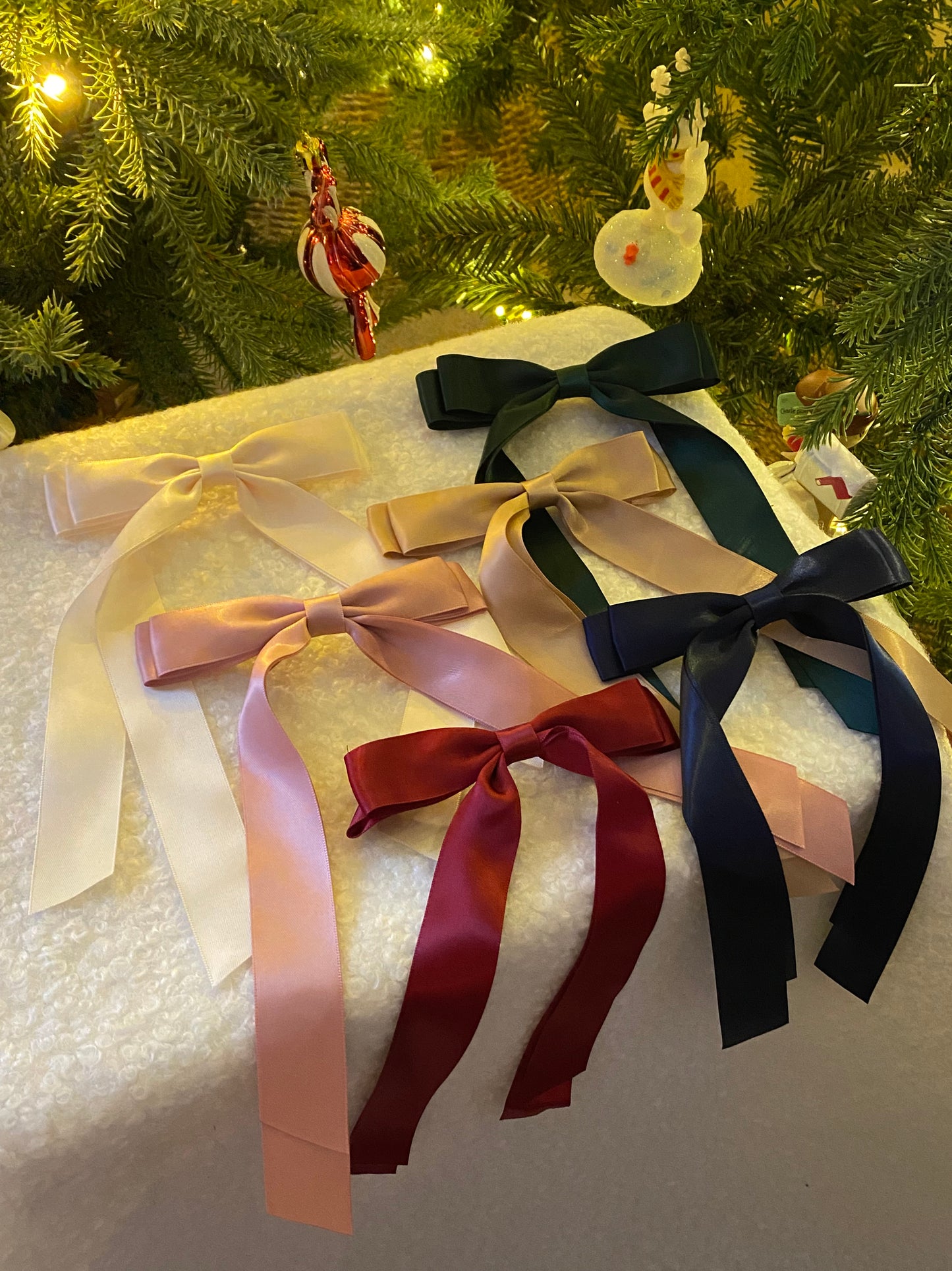Holiday Satin Bows