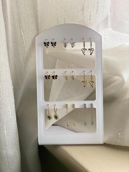 Holiday Huggie Earrings 4