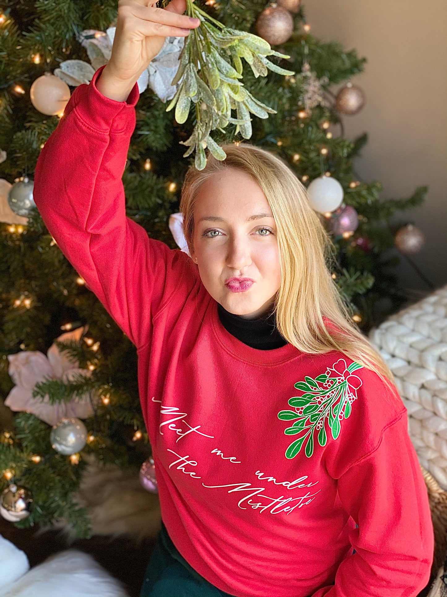 Meet Me Under the Mistletoe Sweatshirt