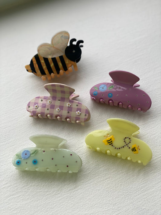 Spring Breeze Hair Clips