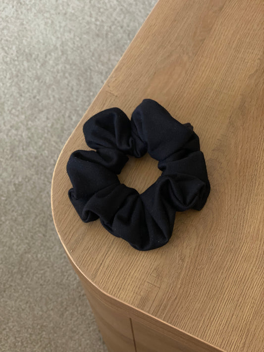 Black Stretch Scrunchie
