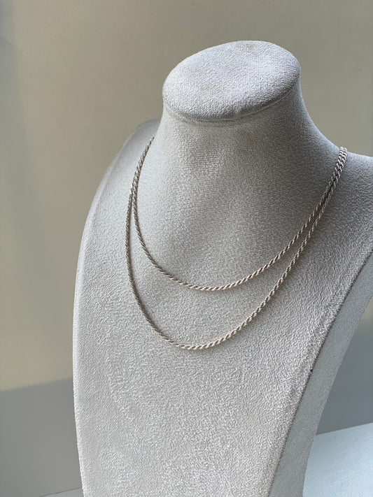 Sterling Silver Twist