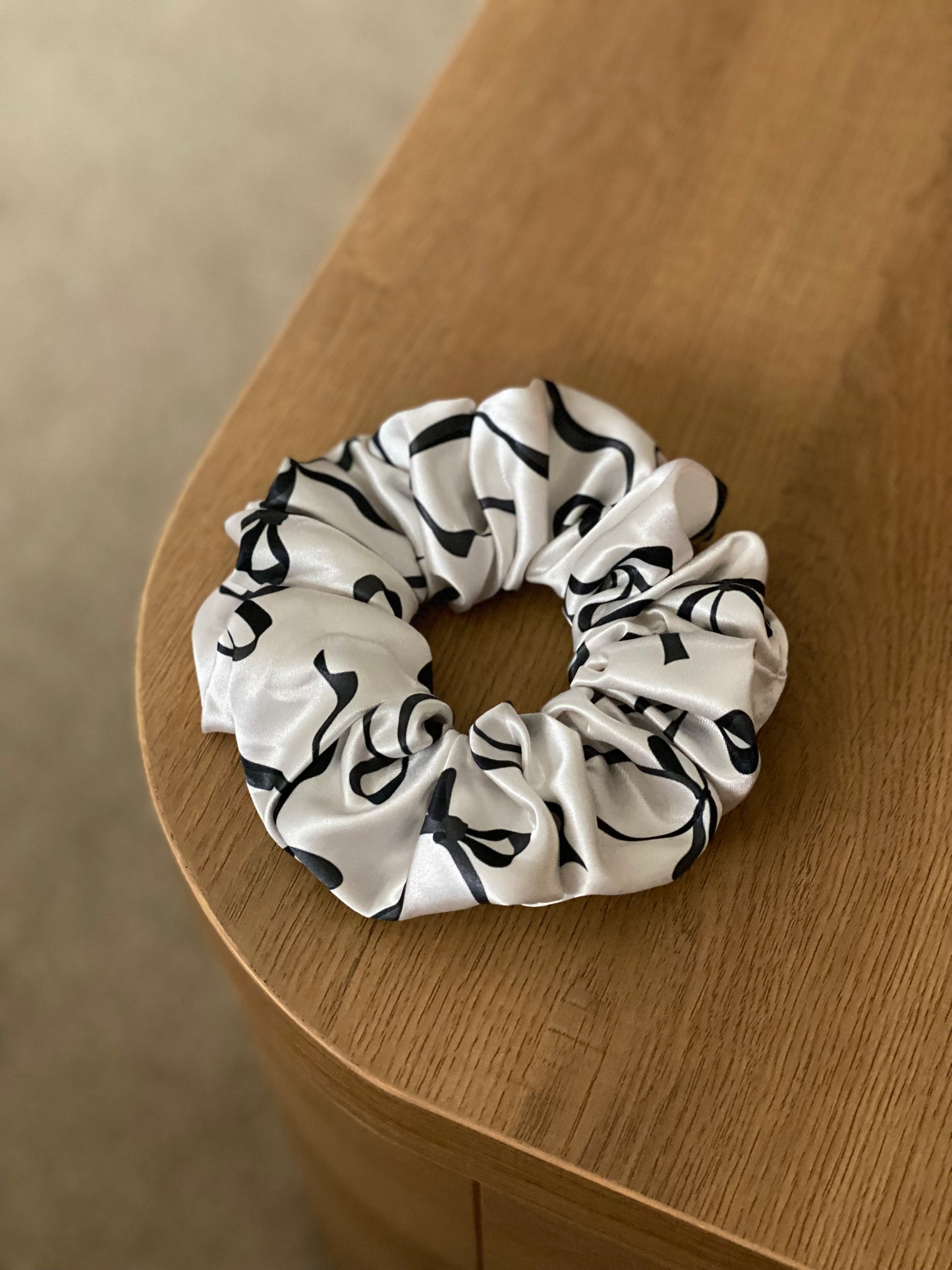 Holiday Satin Scrunchies