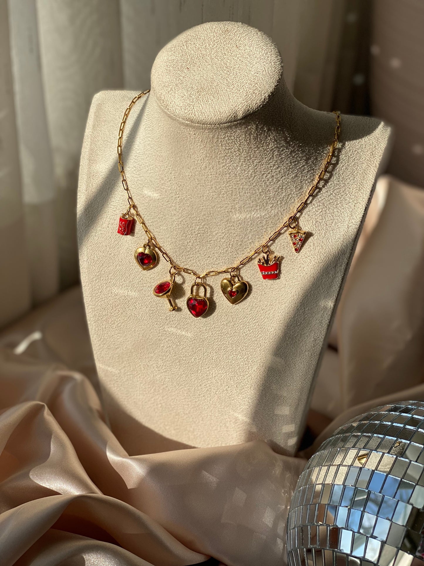 Diner Daze Charm Necklace