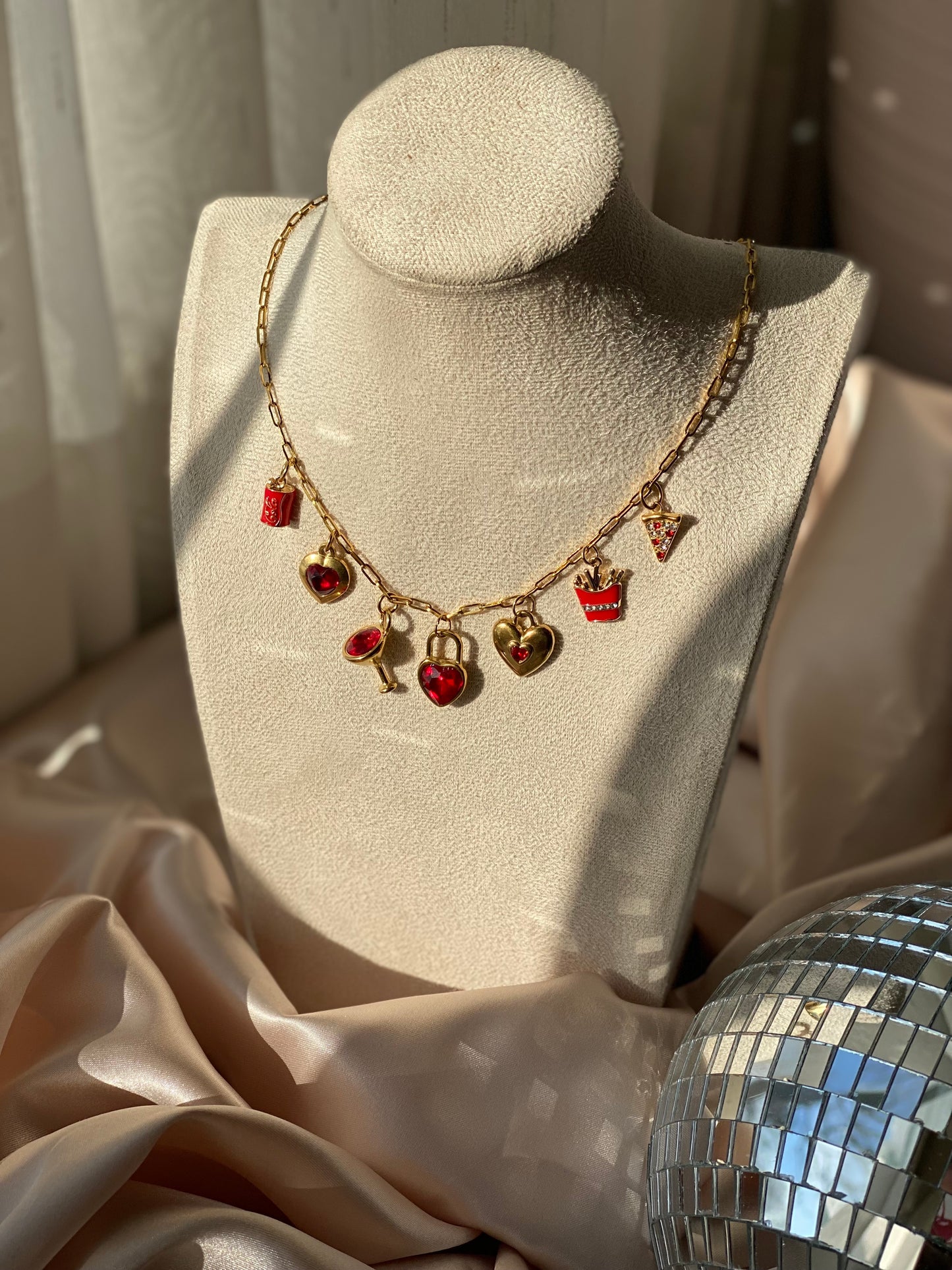 Diner Daze Charm Necklace