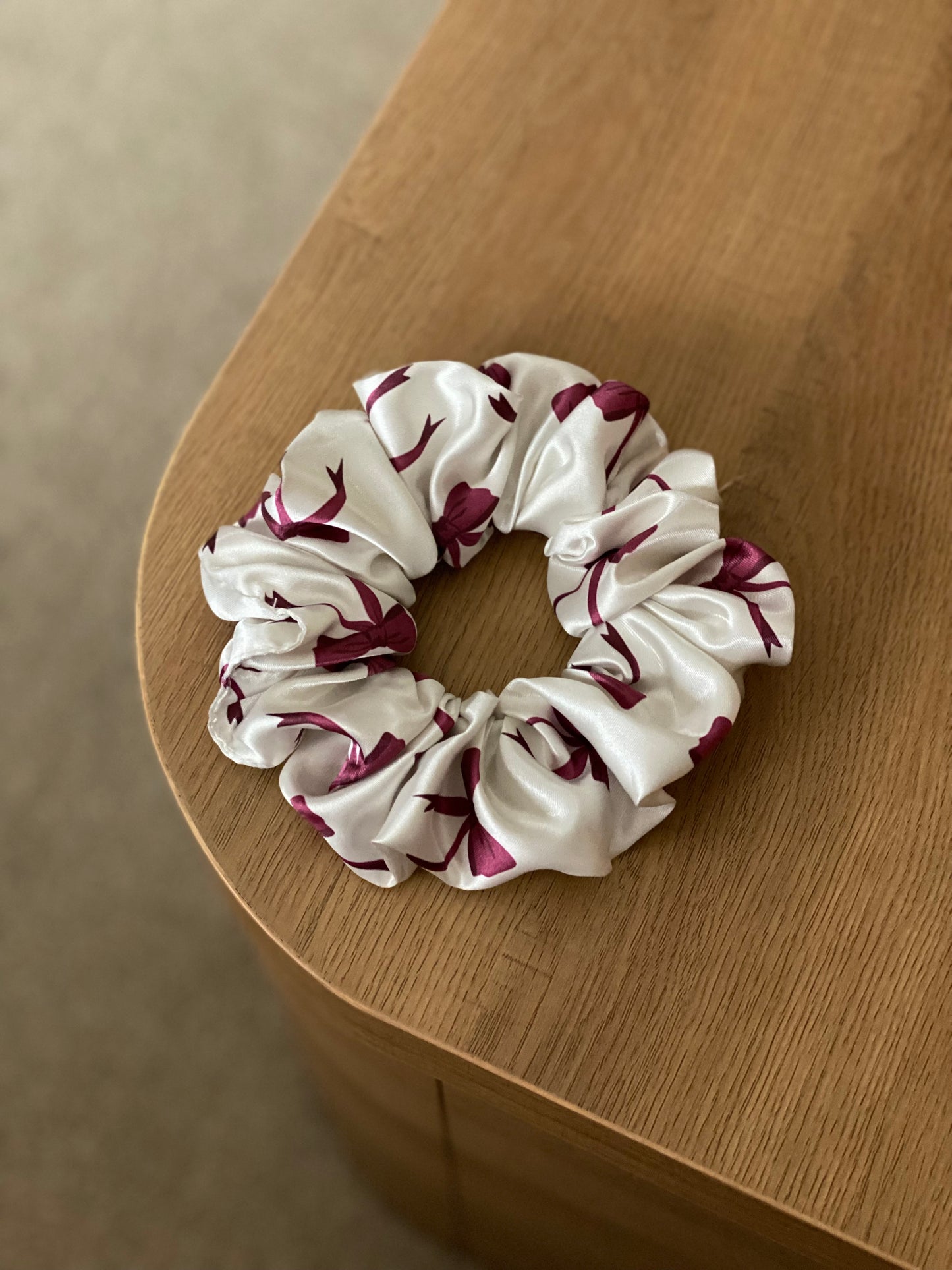Holiday Satin Scrunchies