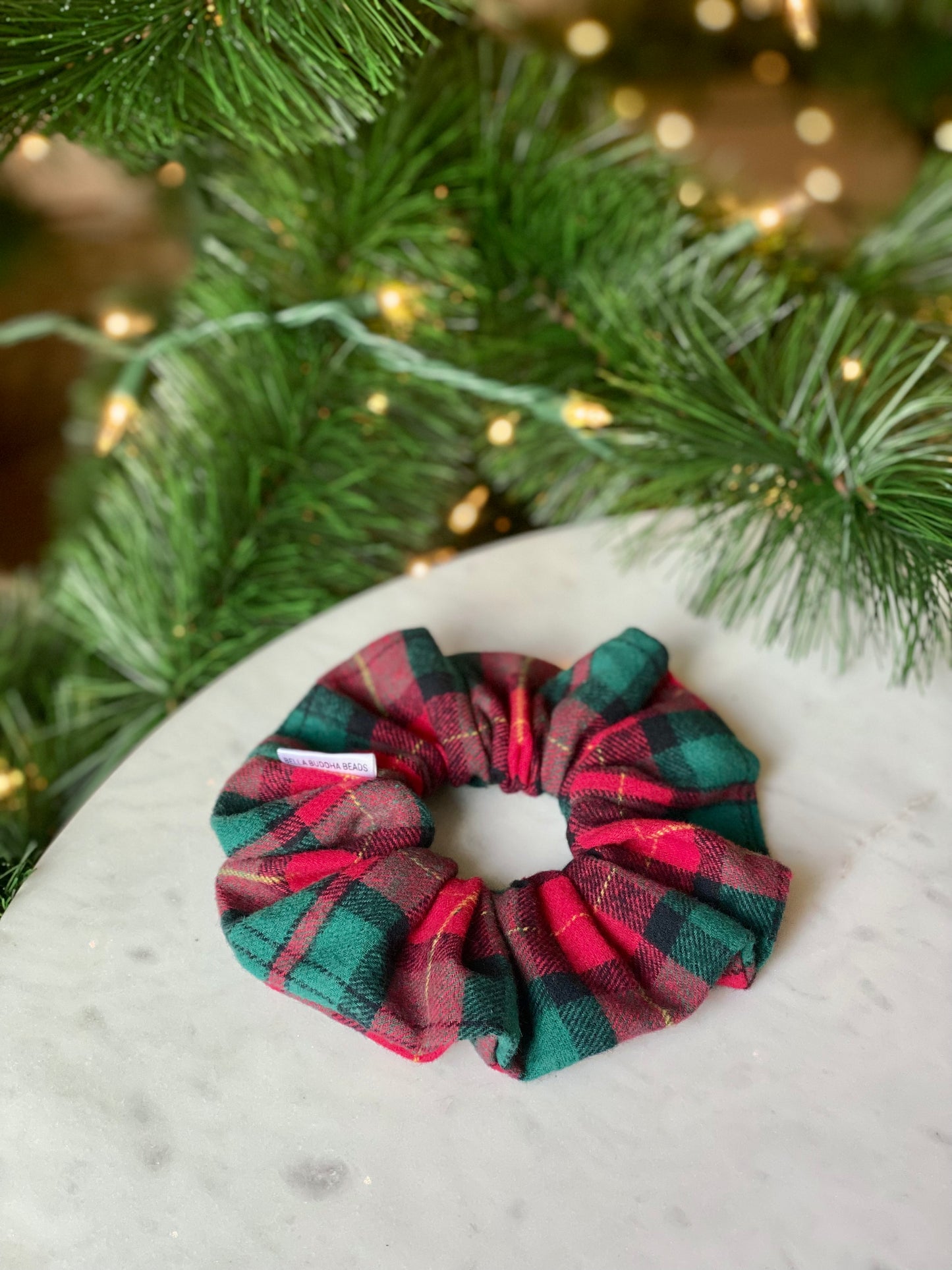Plaid Scrunchies