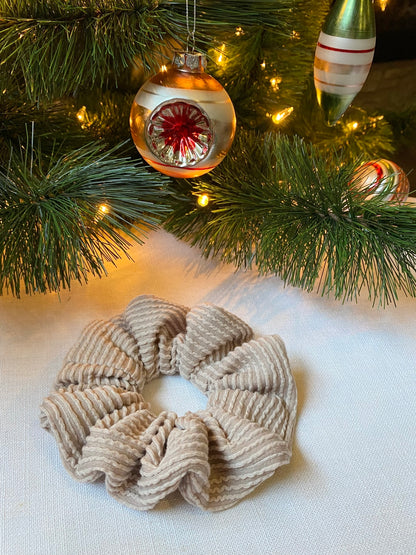 Holiday Ribbed Scrunchie