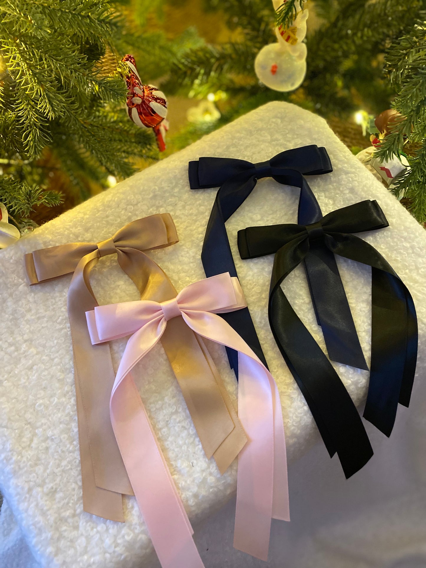 Holiday Satin Bows