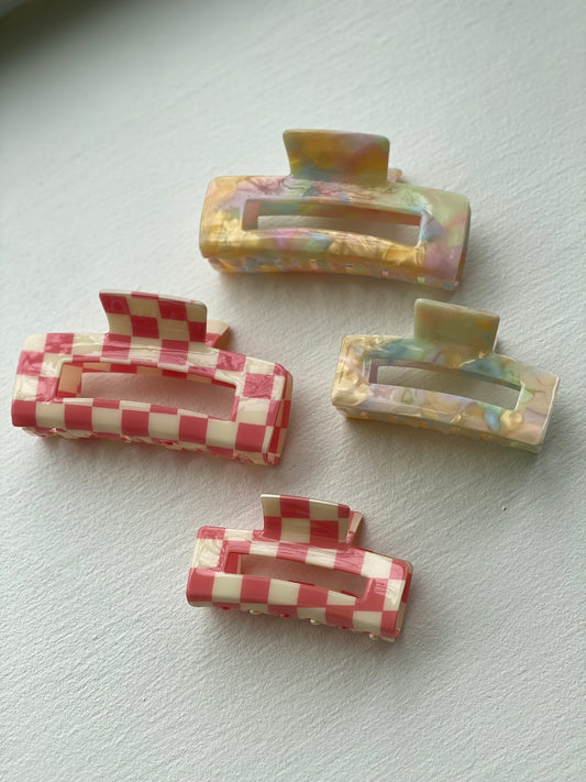 Pretty in Pastel Hair Clips