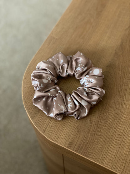 Holiday Satin Scrunchies