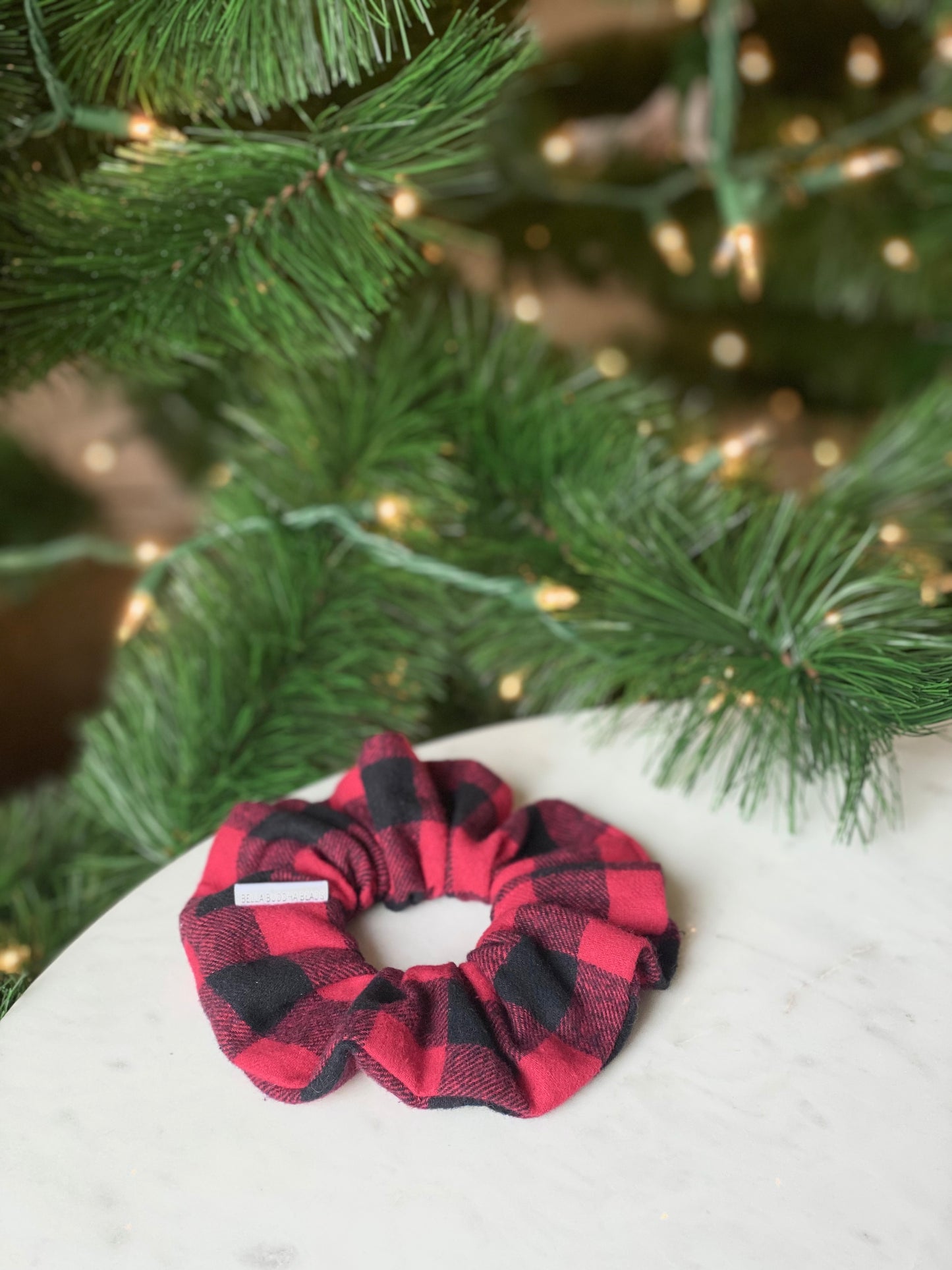 Plaid Scrunchies