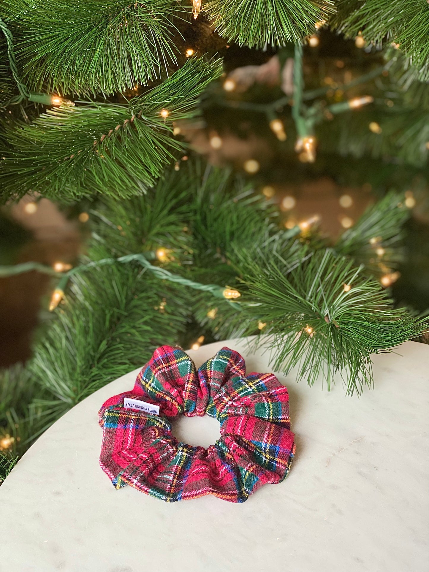 Plaid Scrunchies
