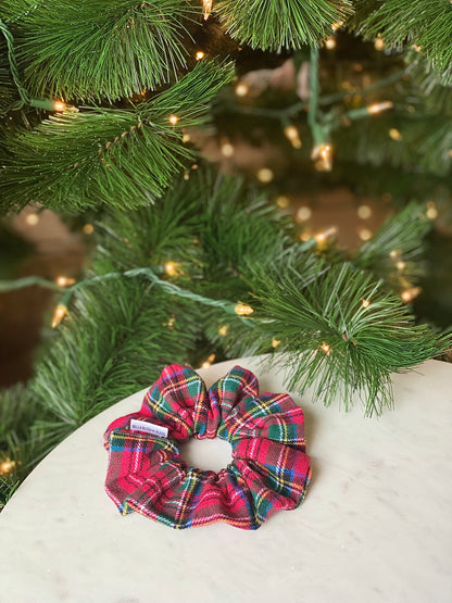 Plaid Scrunchies