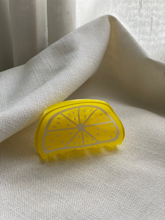 Lemon Hair Claw