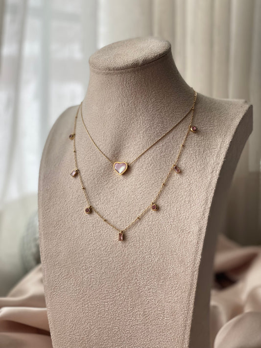 Bossa Nova Baby Pink Necklace