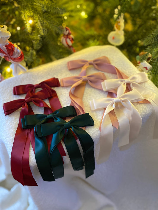 Holiday Satin Bows