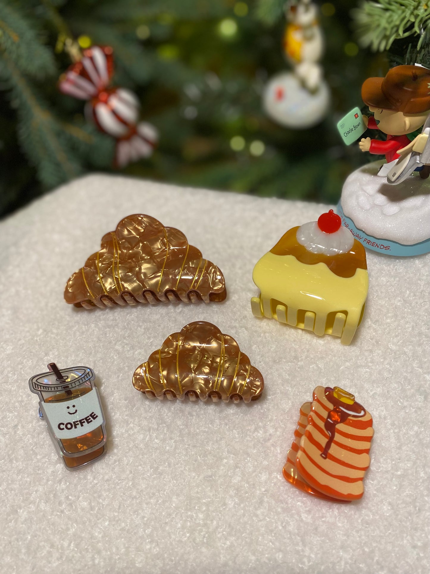 Holiday Foodie Hair Clips