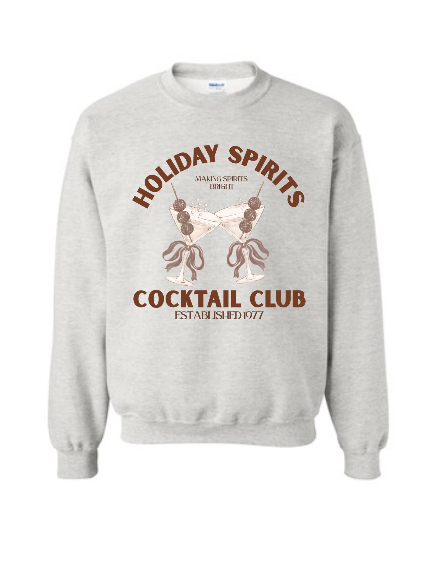Holiday Spirits Cocktail Club Sweatshirt