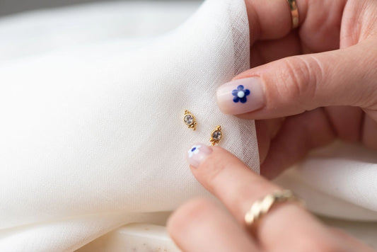 Vintage Crystal Studs