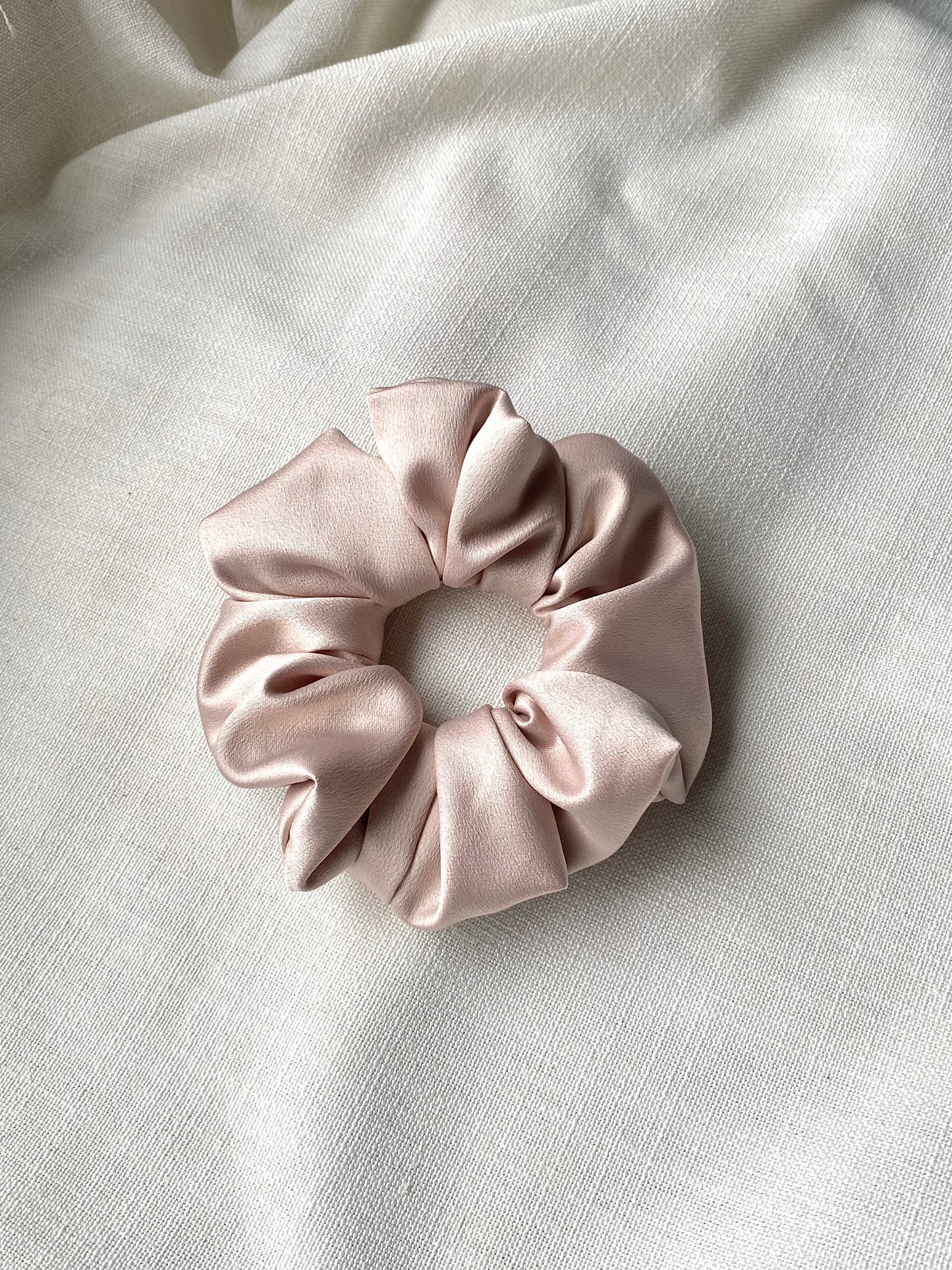 Cold As Ice Pink Scrunchie