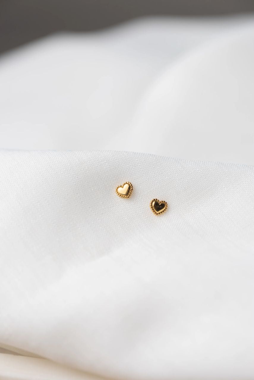 Heart Studs