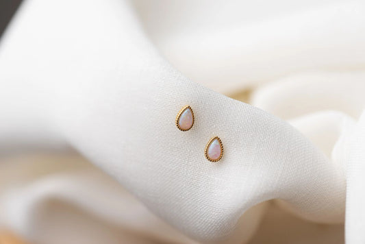 Teardrop Studs