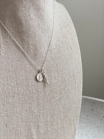 Cornicello + Mini Madonna Necklaces