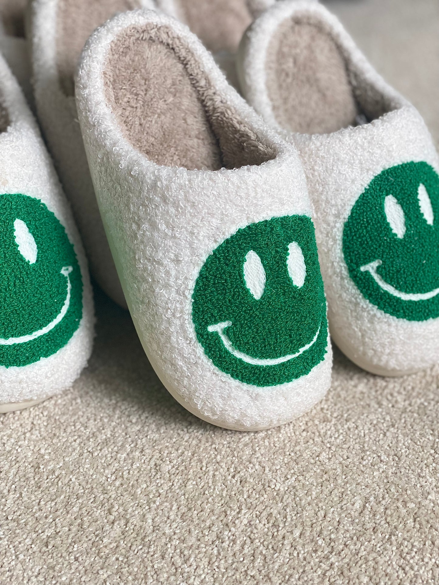Kelly Green Slippers