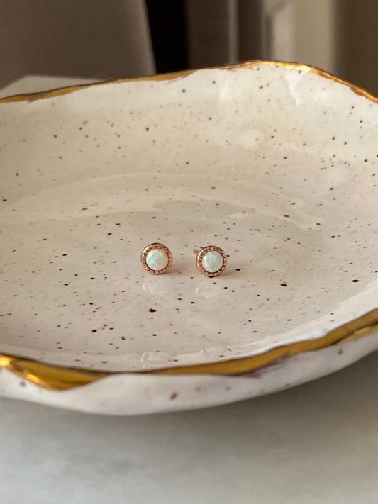 Gemma Opal Studs