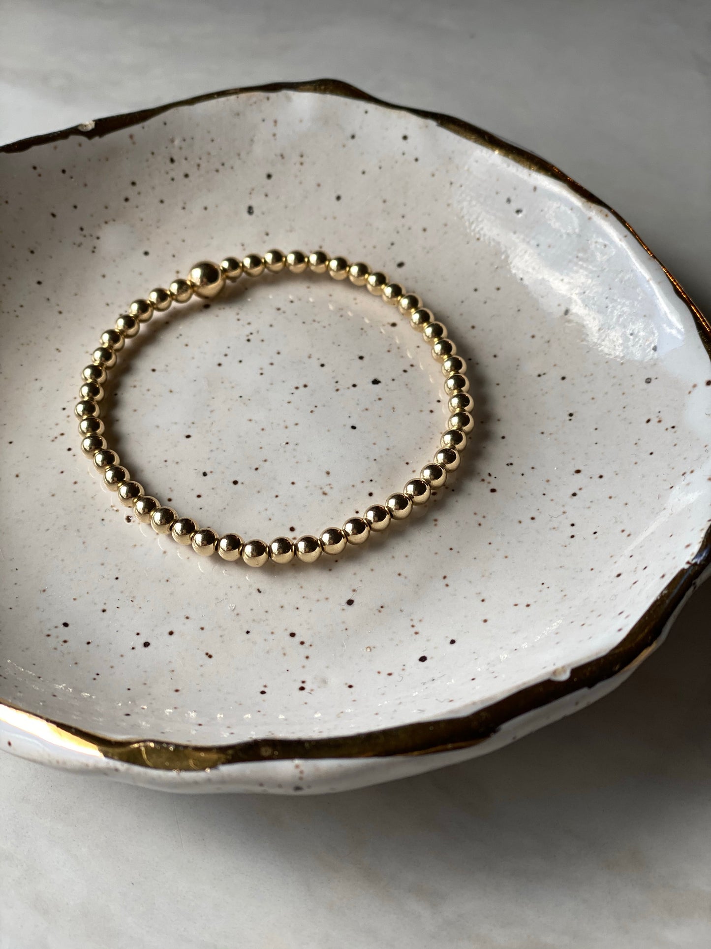 Medium Gold Fill / Sterling Stackers