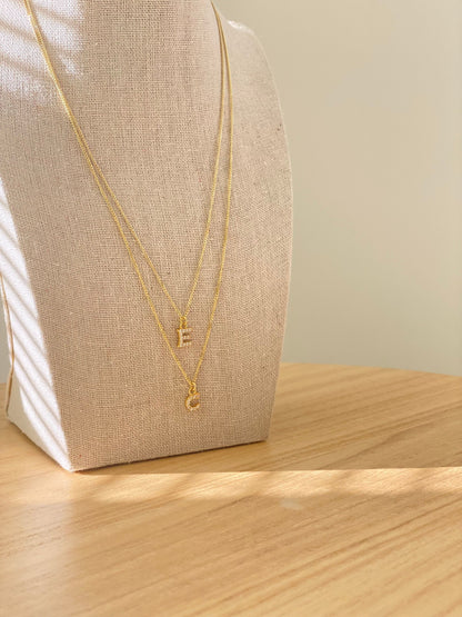 Gold Charm Necklace 18 inch