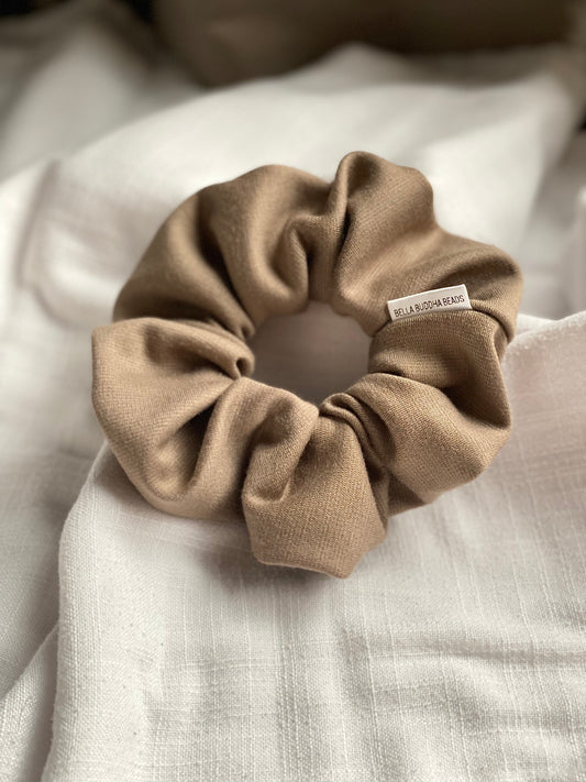 Mocha Biscotti Scrunchie